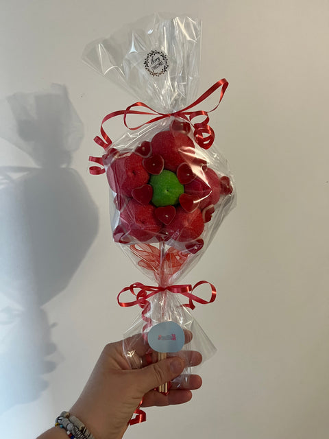 Étoile de Noël en bonbon