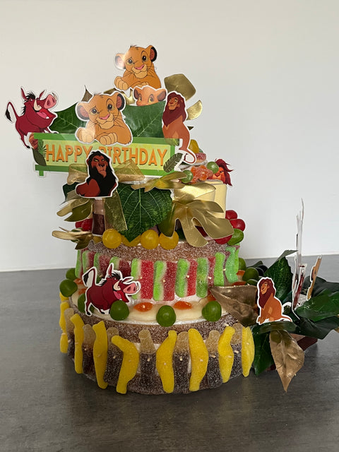 Gâteau de bonbon 3 étages
