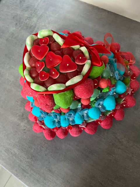 Gâteau XL cœur ou rond