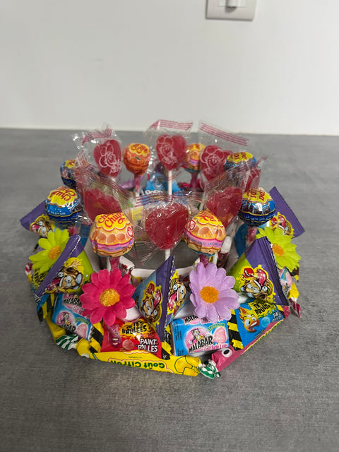 Gâteau de bonbon à l’unité (61 bonbons)