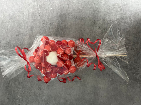 Étoile de Noël en bonbon