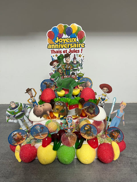Gâteau de bonbon carré