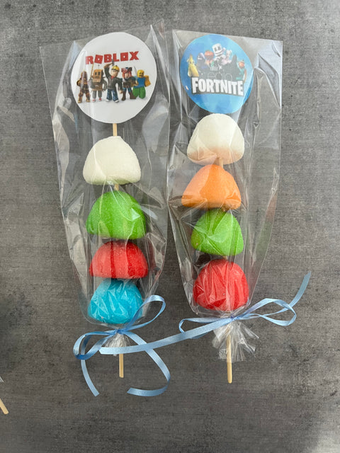 Brochette marshmallow