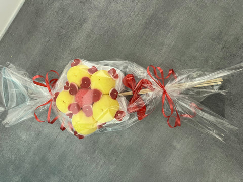 Étoile de Noël en bonbon