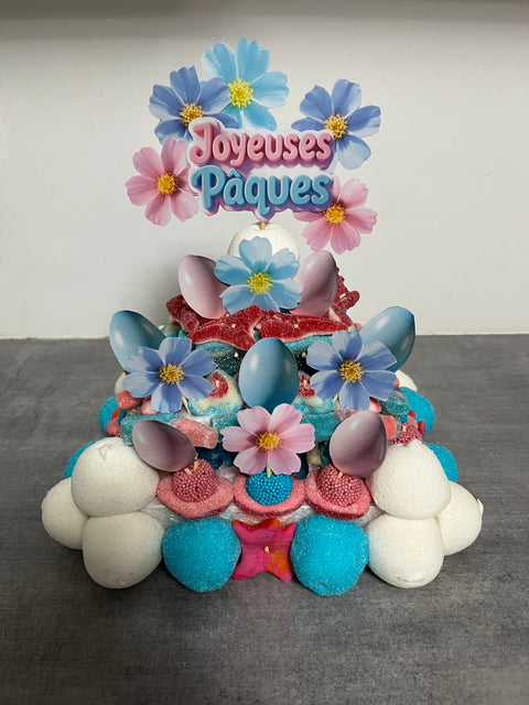 Gâteau de bonbon carré