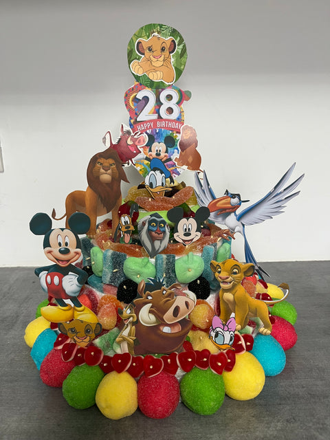 Gâteau de bonbon 3 étages