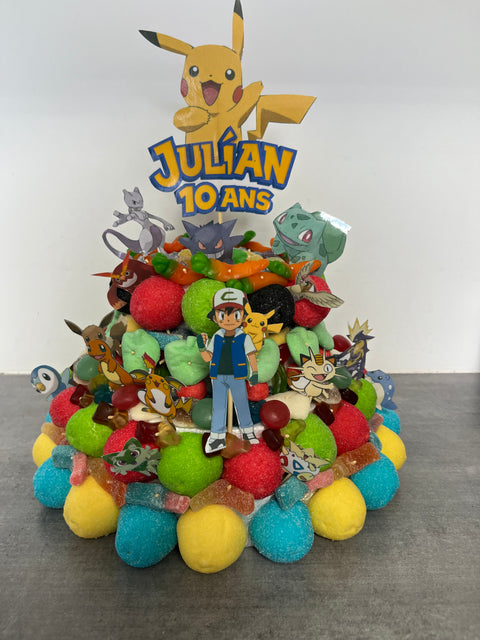 Gâteau de bonbon 4 étages