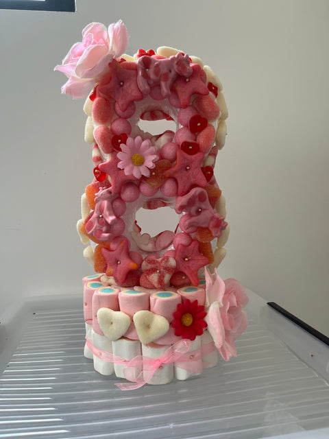 Gateau chiffre 3D (debout 1 seul chiffre)