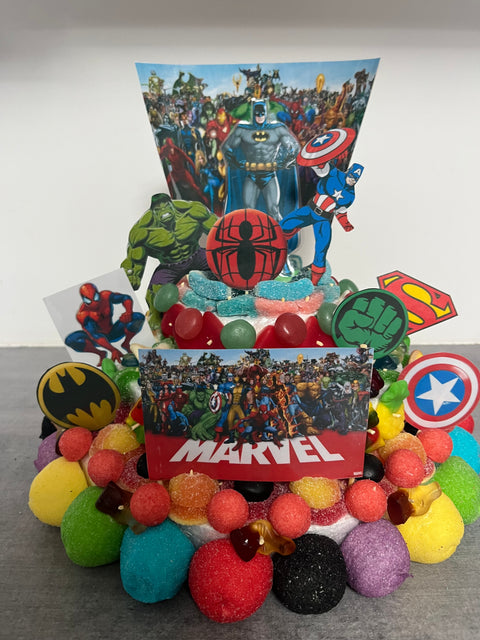 Gâteau de bonbon 3 étages