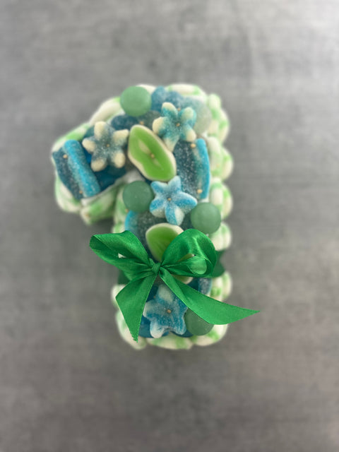 Gateau chiffre( 1 chiffre à plat)