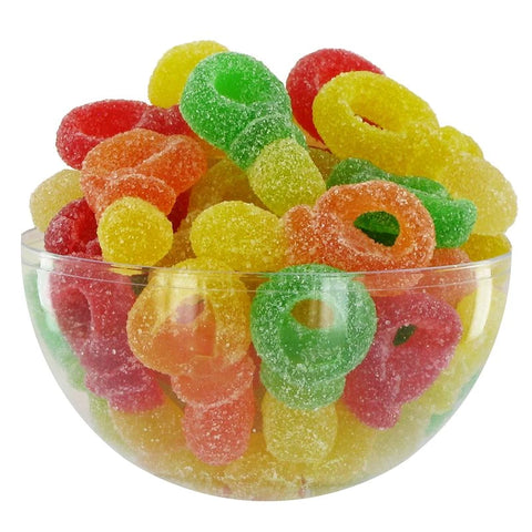 Tétines acidulées candies