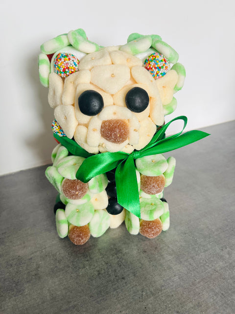 Ourson en bonbon (3D) (choix des couleurs de bonbons )